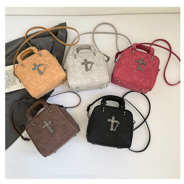 2026 Extremely Attractive Bags Dark Style Cross Handbag Unique Spicy Girl Crossbody Shoulder Handbag