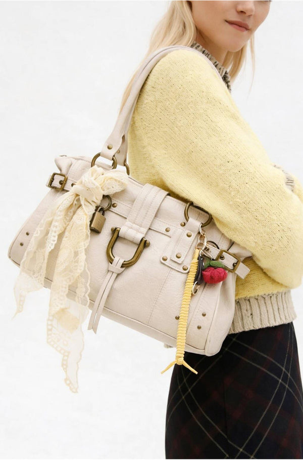 Vintage Rivet Tote Bag for Women