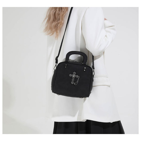 2026 Extremely Attractive Bags Dark Style Cross Handbag Unique Spicy Girl Crossbody Shoulder Handbag